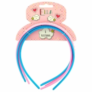 Ella Alice Bands 6pk - Pink & Blue
