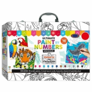 Ultimate Paint by Numbers Kit - Wild Animals