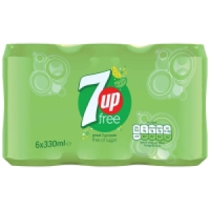7up Sugar Free 6 x 330ml