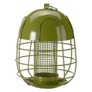 Homebase Metal Chapelwood Acorn Squirrel Proof Peanut Feeder for Wild Birds