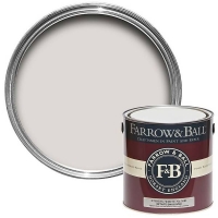 Homebase Water Based Farrow & Ball Estate Emulsion Paint Strong White - 2.5L