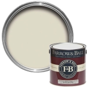 Water Based Farrow & Ball Estate Emulsion Paint School House White - 2.5