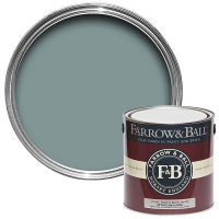 Homebase Water Based Farrow & Ball Estate Emulsion Paint Oval Room Blue - 2.5L