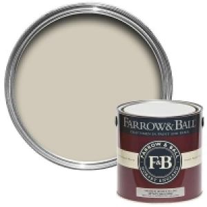 Homebase Water Based Farrow & Ball Estate Emulsion Paint Shaded White - 2.5L