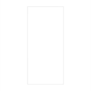 Mfc Spacepro Wardrobe Multi Purpose End Panel White (H)2800mm x