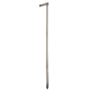 Homebase Aluminium Relax Floor to Wall Stanchion (H)2280mm x (W)50mm x (D)50mm