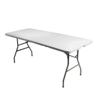 HomeBargains  Lakescape: 6ft Outdoor Foldable Table