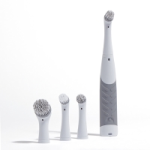 HomeBargains  Power Action: Electronic Cleaning Brush Set