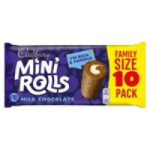 Cadbury Mini Rolls Milk Chocolate Family Size £2.00
