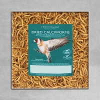 InExcess  Johnston & Jeff Dried Calciworms Bird Food - 100g