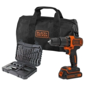 Black + Decker 18V Combi Drill with 1.5AH Lithium Battery &  £49.99