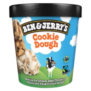 Ben & Jerrys Ice Cream Cookie Dough 465 ml £2.50