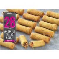 Iceland  Iceland 28 (approx.) Vegetable Spring Rolls 560g