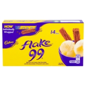 Cadbury Flake 99 Chocolate Bar 14 x 8.25g £2.00
