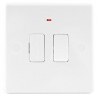 Wickes  Wickes Fuse Spur Switch with Neon Slimline White