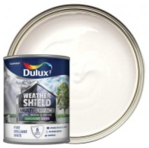 Wickes  Dulux Weathershield Exterior Multi Surface Quick Dry Satin P