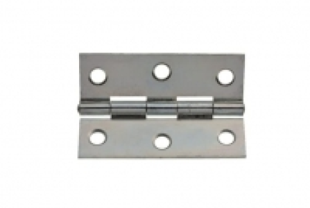 Wickes  Wickes Butt Hinge - Zinc Plated 63mm Pack of 20