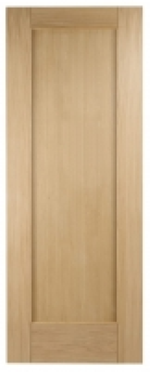 Wickes Oxford Oak Veneer 1 Panel Shaker Internal Door - 1981