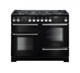 Rangemaster Infusion 110cm Dual Fuel Range Cooker - Black
