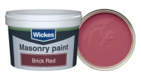 Wickes  Masonry Smooth Brick Red 250ml