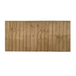 Forest Garden Pressure Treated Featheredge Fence Panel - 6 x