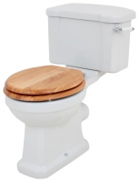 Wickes  Wickes Oxford Traditional Close Coupled Toilet Pan, Cistern 