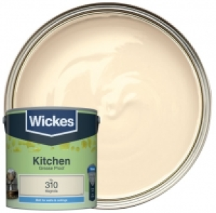 Wickes  Wickes Magnolia - No. 310 Kitchen Matt Emulsion Paint - 2.5L