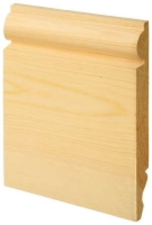 Wickes  Wickes Dual Purpose Torus/Ogee Pine Skirting - 19mm x 167mm 