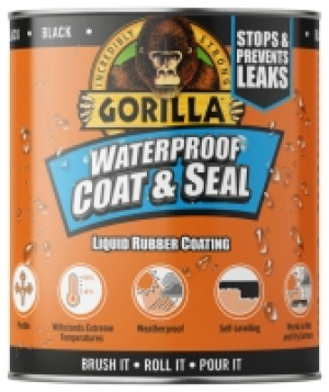 Gorilla Black Waterproof Coat & Seal - 946ml