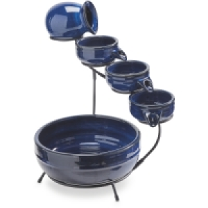 Aldi  Gardenline Blue Solar Water Feature