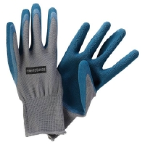 Coating 100% Latex, Liner: Polyeste Homebase Soft Grip Gardening Gloves - Large