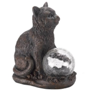 Resin, Glass And Electrical Compone Cat Solar Light