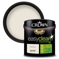 Homebase Crown Easyclean Crown Easyclean 200 Antique Cream Matt Paint - 2.5L