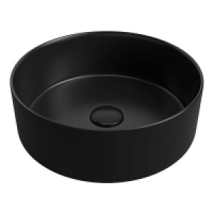 Homebase Vitreous China House Beautiful Ceramic Washbowl - Matt Black