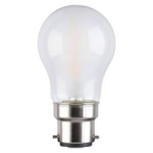 1 TCP LED Filament Frosted Mini Globe 4W B22 Light Bulb