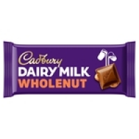 Morrisons  Cadbury Dairy Milk Whole Nut Chocolate Bar