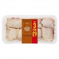Iceland  Iceland Class A Fresh Chicken Thighs With Skin On 1.15kg