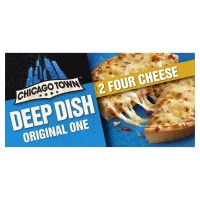 Iceland  Chicago Town Fully Loaded Deep Dish 2 Four Cheese Pizzas 2 x