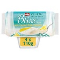 Morrisons  Muller Corner Bliss Greek Style Whipped Yogurt & Lemon Compo