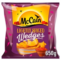 Iceland  McCain Lightly Spiced Wedges 650g