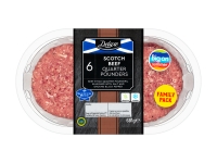 Lidl  Deluxe 6 Scotch Beef Quarter Pounders