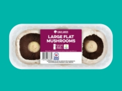 Lidl  Oaklands Large Flat Mushrooms