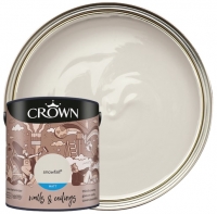 Wickes  Crown Matt Emulsion Paint - Snowfall - 2.5L