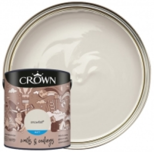 Crown Matt Emulsion Paint - Snowfall - 2.5L