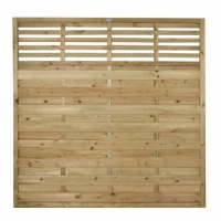 Wickes  Forest Garden Pressure Treated Kyoto Fence Panel - 6 x 6ft P