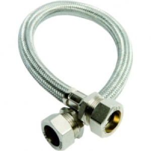 Wickes  Primaflow Flexible Compression Tap Connector - 22 X 22 X 500