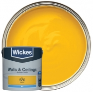 Wickes  Wickes Saffron - No.520 Vinyl Matt Emulsion Paint - 2.5L