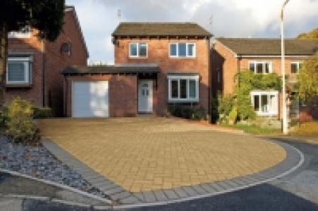 Wickes  Marshalls Driveway Block Paving Buff - Sample