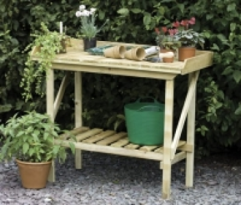 Forest Garden Potting Bench - 920 x 1075 x 515mm
