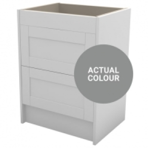 Wickes  Duarti By Calypso Highwood 600mm Full Depth 2 Drawer Floor S